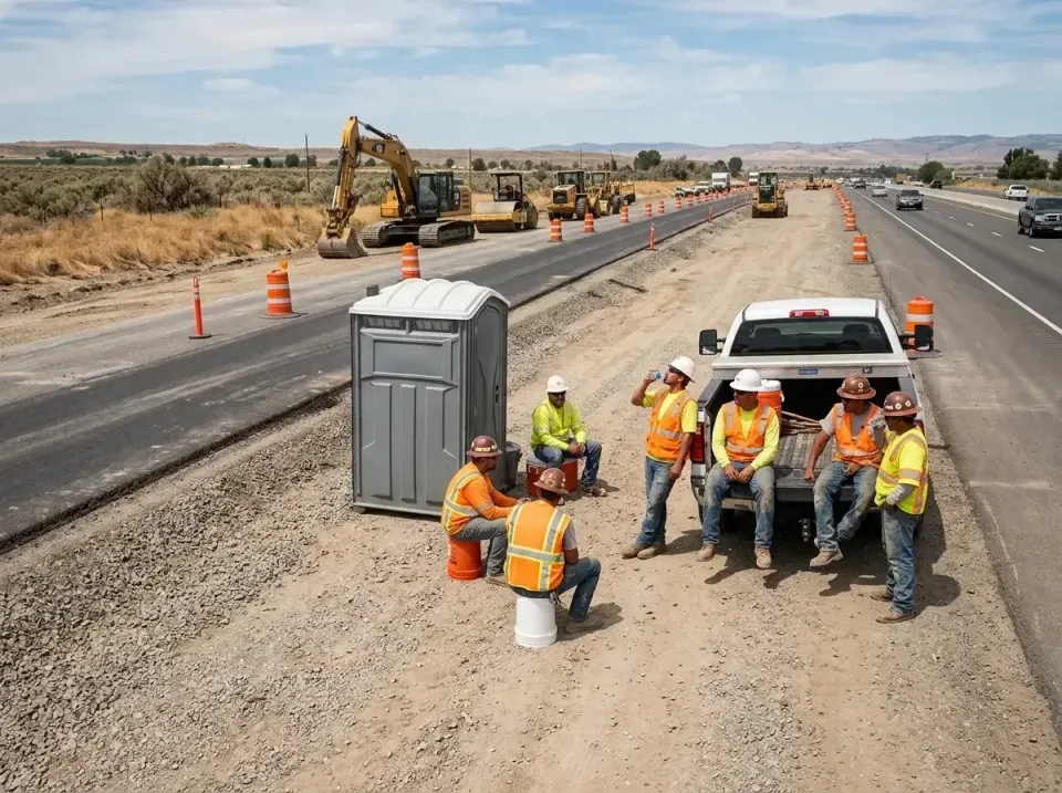 highway-road-construction-crew-007 — frequently asked questions, Porta Potty and Restroom Rentals in Whippany, NJ